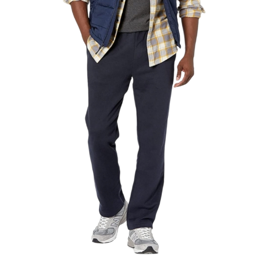 Amazon Essentials Men's Navy Fleece Sweatpant Sz M